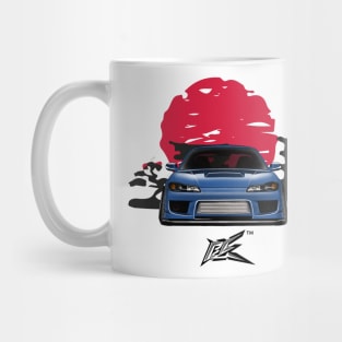 nissan silvia s15 blue Mug